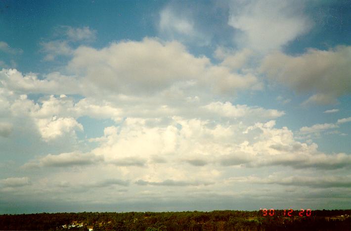 stratus stratus_cloud : Schofields, NSW   20 December 1990
