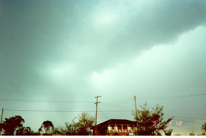 raincascade precipitation_cascade : Schofields, NSW   12 January 1991
