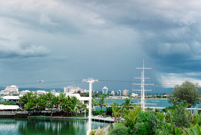 raincascade precipitation_cascade : Gold Coast, QLD   5 October 1993