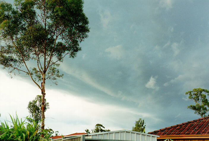 cumulonimbus thunderstorm_base : Oakhurst, NSW   2 November 1993