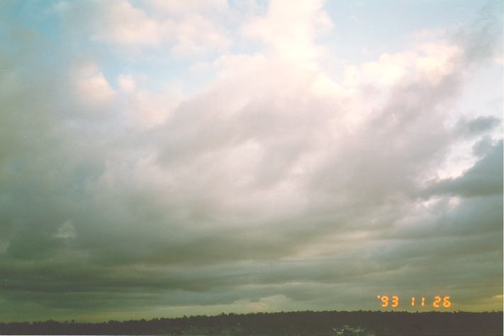 stratocumulus stratocumulus_cloud : Schofields, NSW   26 November 1993