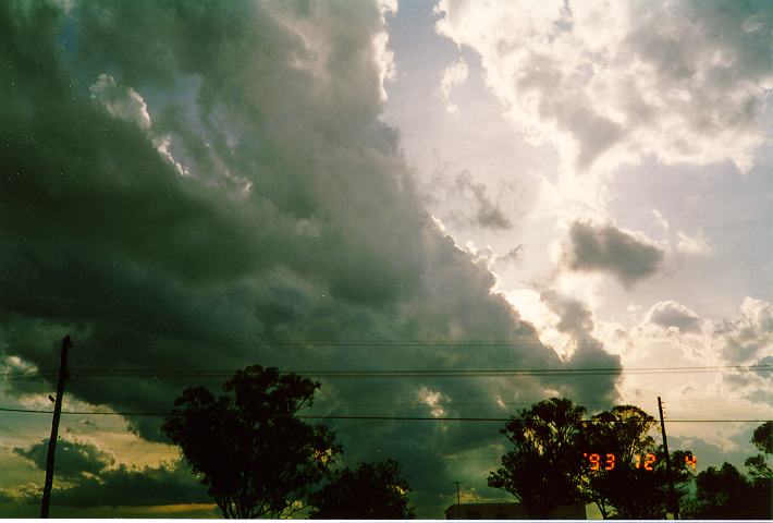 cumulus congestus : Schofields, NSW   4 December 1993