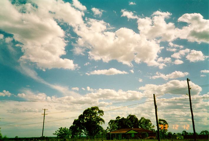 cirrus cirrus_cloud : Schofields, NSW   12 December 1993