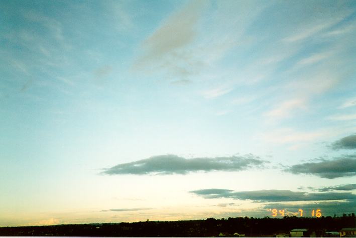 cirrus cirrus_cloud : Schofields, NSW   16 July 1994