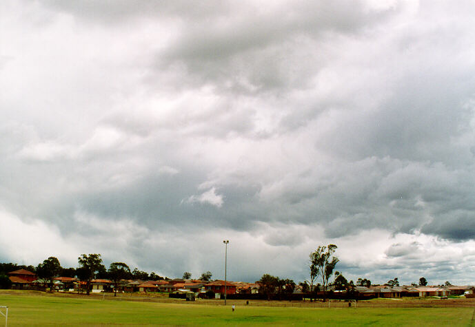 altostratus altostratus_cloud : Oakhurst, NSW   8 October 1994