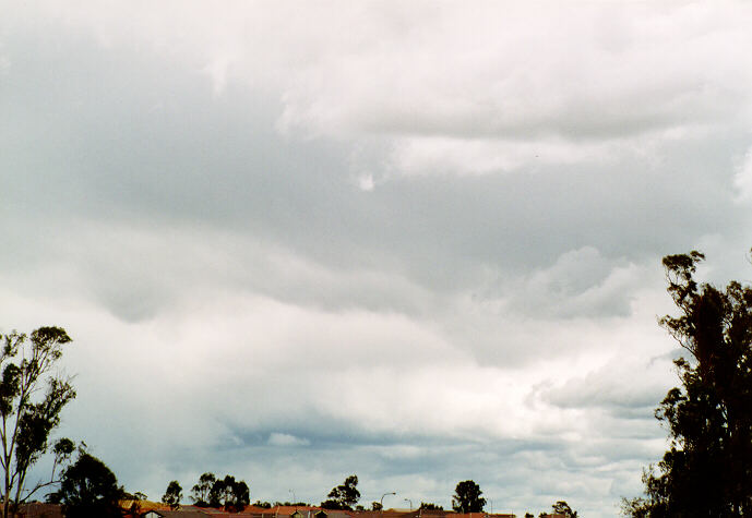 altostratus altostratus_cloud : Oakhurst, NSW   8 October 1994
