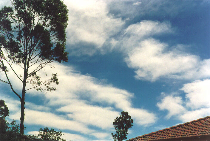 cirrus cirrus_cloud : Oakhurst, NSW   6 November 1994