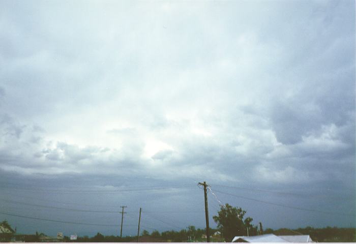cumulonimbus thunderstorm_base : Schofields, NSW   29 November 1994