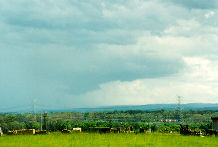 cumulonimbus thunderstorm_base : Vineyard, NSW   29 January 1995