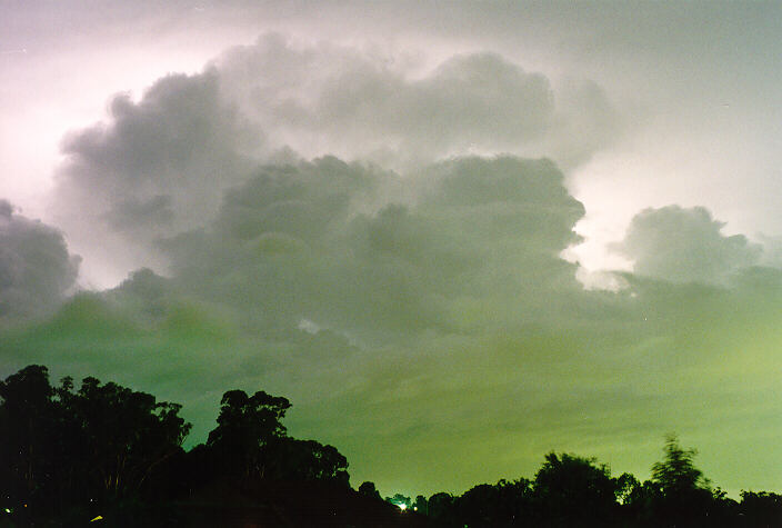 lightning lightning_bolts : Oakhurst, NSW   10 February 1995