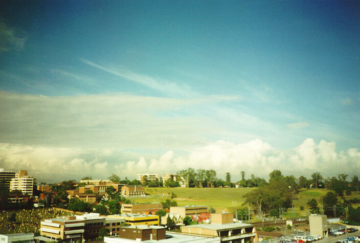 cumulus congestus : Parramatta, NSW   13 February 1995
