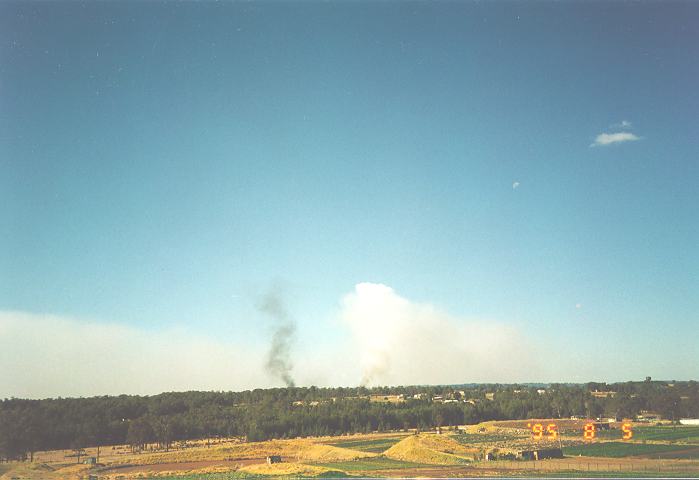 bushfire wild_fire : Schofields, NSW   5 August 1995