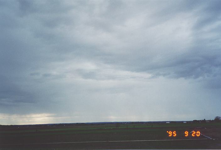 nimbostratus nimbostratus_cloud : Schofields, NSW   20 September 1995