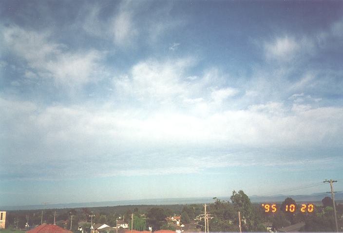 cirrus cirrus_cloud : Riverstone, NSW   20 October 1995