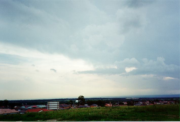 altostratus altostratus_cloud : Quakers Hill, NSW   27 October 1995