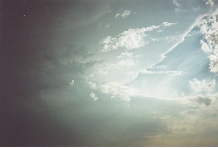 cumulonimbus supercell_thunderstorm : Rooty Hill, NSW   28 October 1995