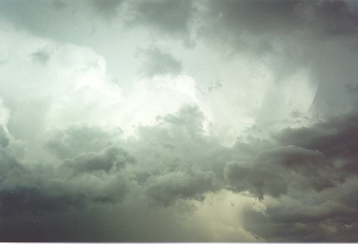 cumulonimbus supercell_thunderstorm : Kemps Creek, NSW   28 October 1995