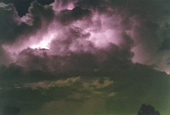 lightning lightning_bolts : Oakhurst, NSW   5 November 1995