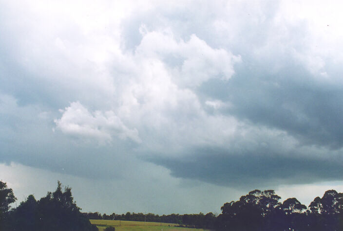 cumulonimbus thunderstorm_base : Oran Park, NSW   18 November 1995