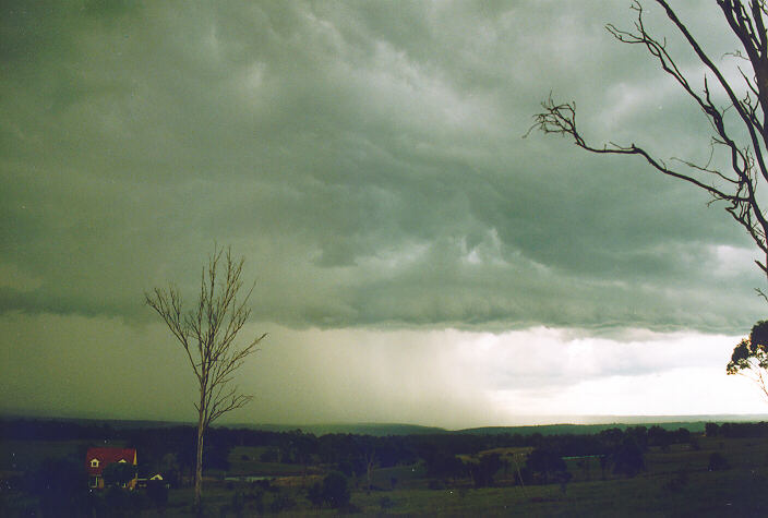 raincascade precipitation_cascade : Luddenham, NSW   18 November 1995