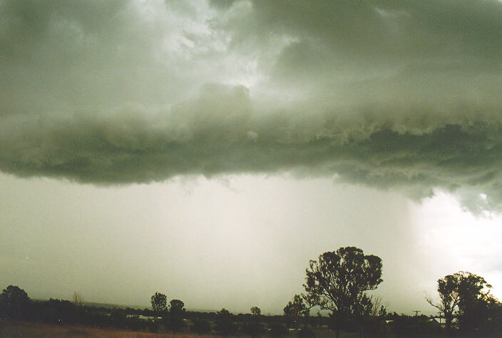 raincascade precipitation_cascade : Luddenham, NSW   18 November 1995