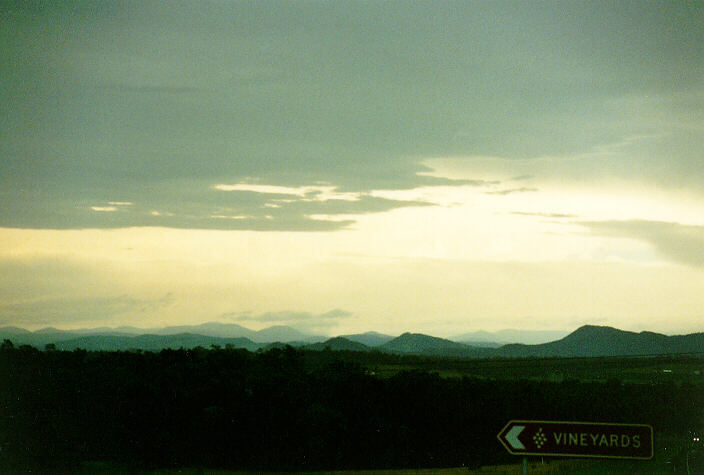 altostratus altostratus_cloud : Maitland, NSW   10 December 1995