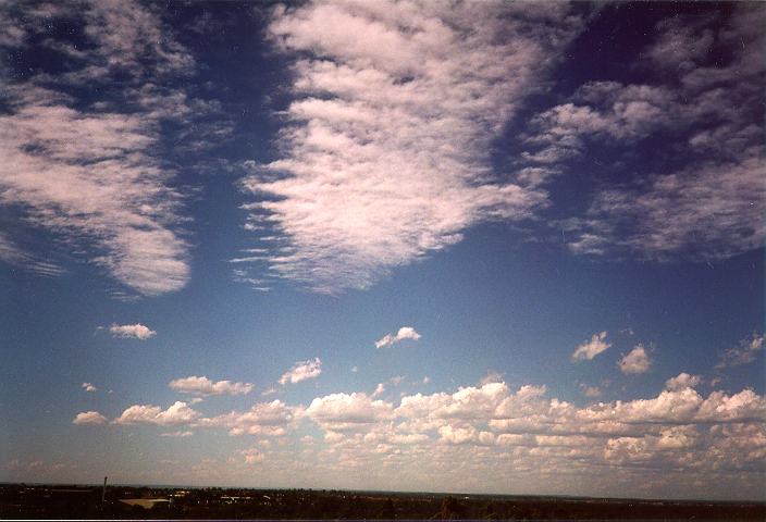 altocumulus undulatus : Rooty Hill, NSW   18 December 1995