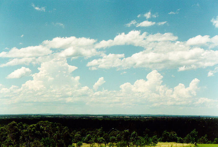 cumulus humilis : Rooty Hill, NSW   18 December 1995