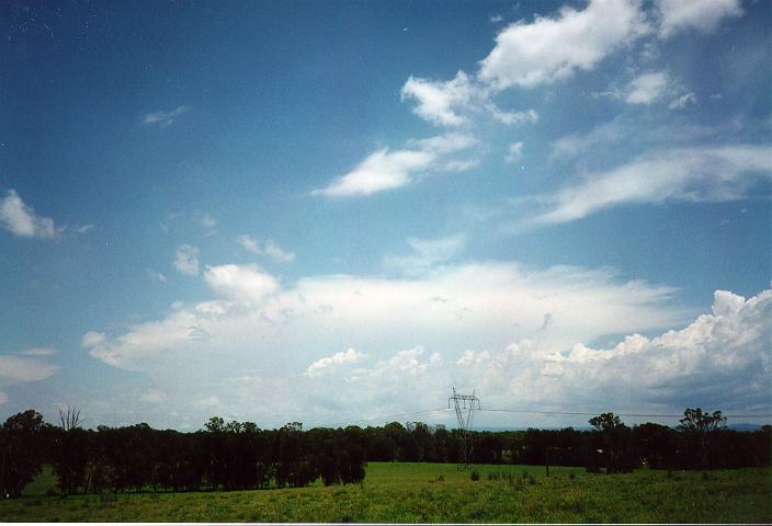 thunderstorm cumulonimbus_incus : Erskine Park, NSW   27 December 1995