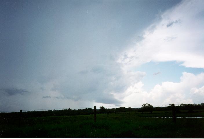 cumulonimbus thunderstorm_base : Camden, NSW   27 December 1995
