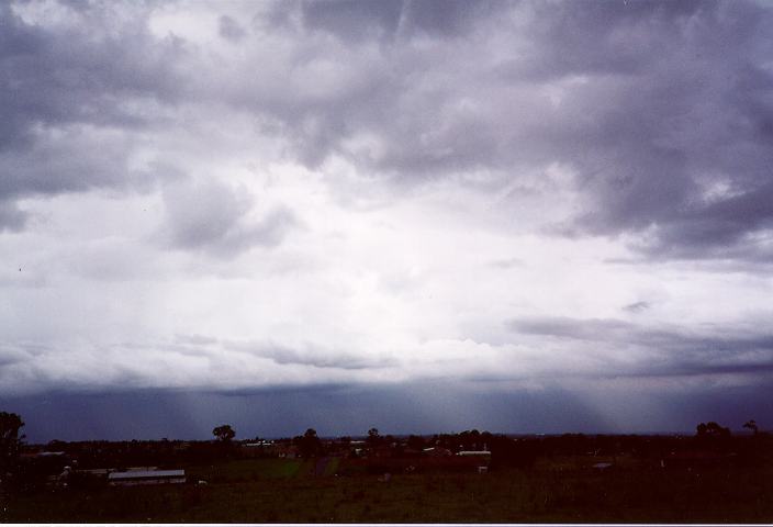 cumulonimbus thunderstorm_base : Schofields, NSW   2 January 1996