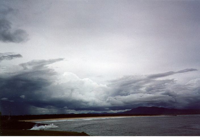 altostratus altostratus_cloud : South West Rocks, NSW   3 January 1996