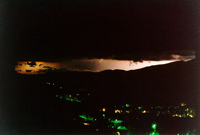 lightning lightning_bolts : Bright, VIC   18 January 1996