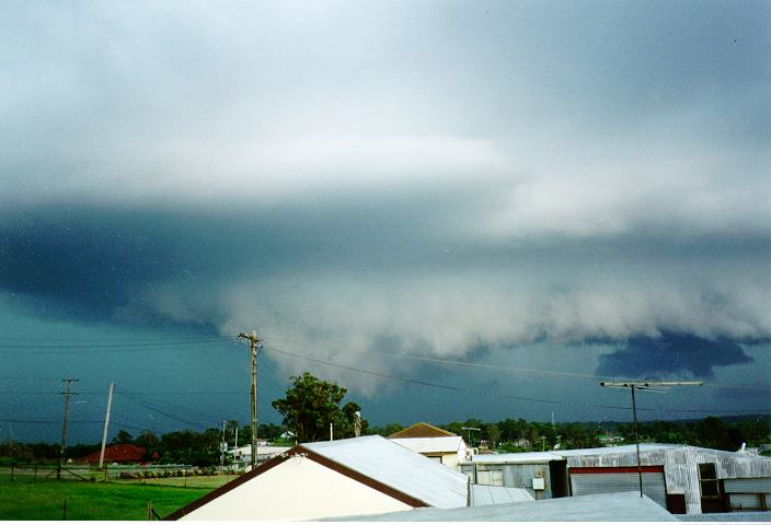 shelfcloud shelf_cloud : Schofields, NSW   19 January 1996