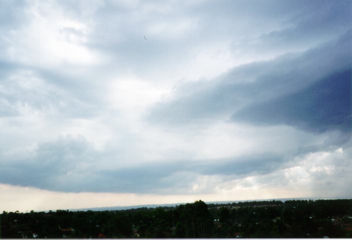 cumulonimbus thunderstorm_base : Rooty Hill, NSW   5 February 1996
