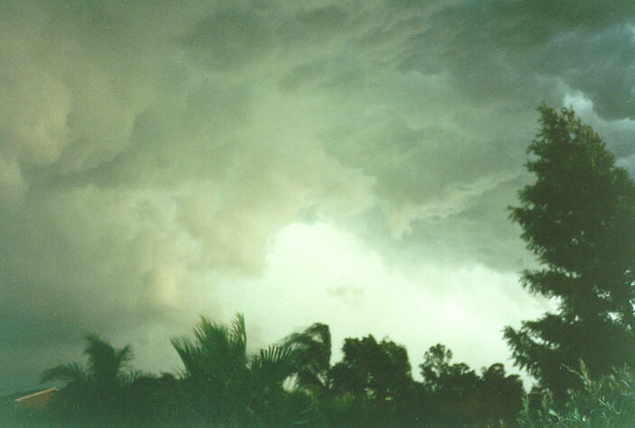 cumulonimbus thunderstorm_base : Oakhurst, NSW   8 February 1996