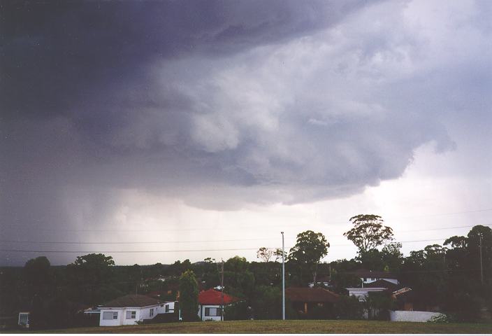 raincascade precipitation_cascade : Kings Langley, NSW   27 February 1996