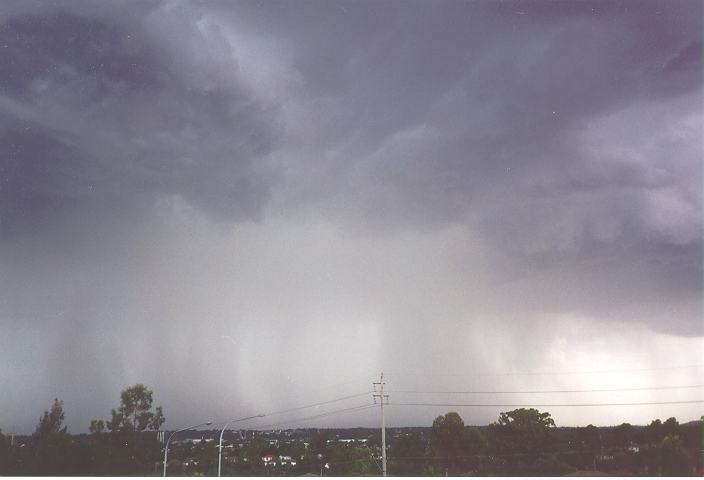 cumulonimbus thunderstorm_base : Kings Langley, NSW   27 February 1996