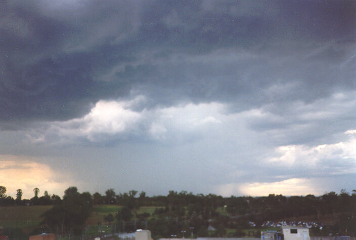cumulonimbus thunderstorm_base : Parramatta, NSW   27 February 1996
