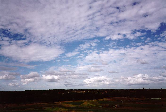 cumulus humilis : Schofields, NSW   13 April 1996