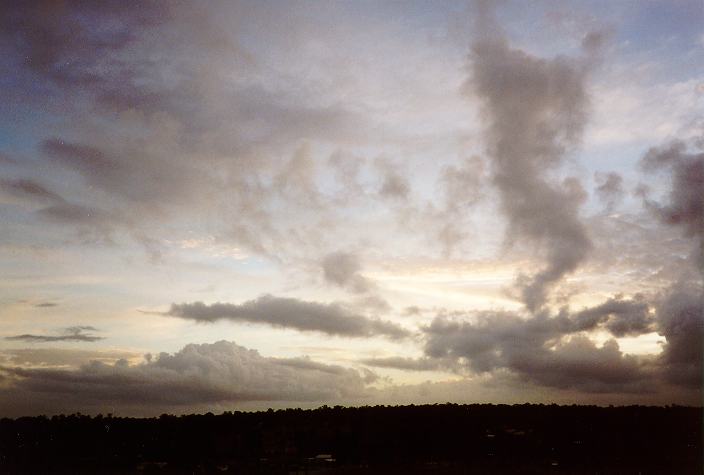 altostratus altostratus_cloud : Schofields, NSW   4 May 1996