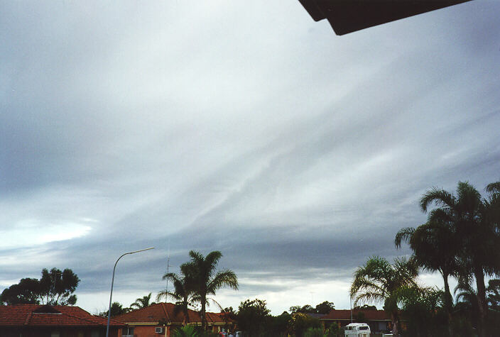 shelfcloud shelf_cloud : Oakhurst, NSW   29 September 1996