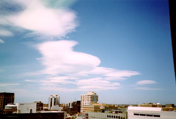 altocumulus lenticularis : Parramatta, NSW   13 November 1996