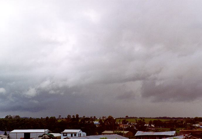 stratocumulus stratocumulus_cloud : Schofields, NSW   22 November 1996