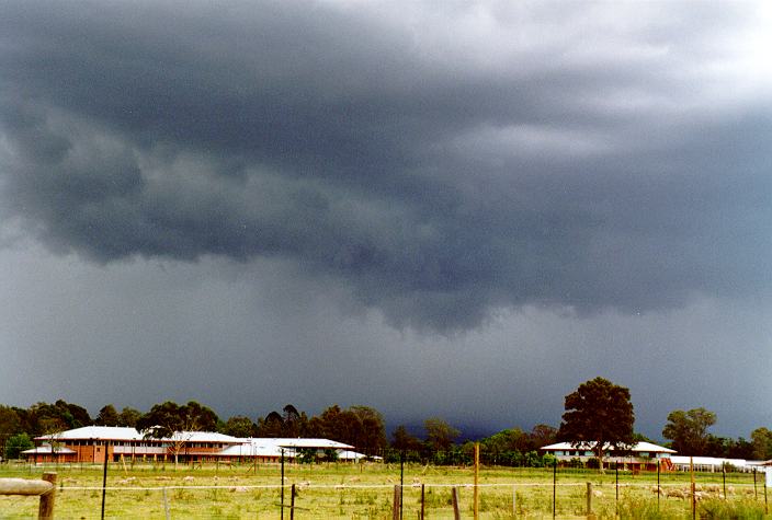 cumulonimbus thunderstorm_base : Richmond, NSW   7 December 1996