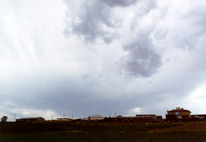 cumulonimbus thunderstorm_base : Schofields, NSW   24 December 1996