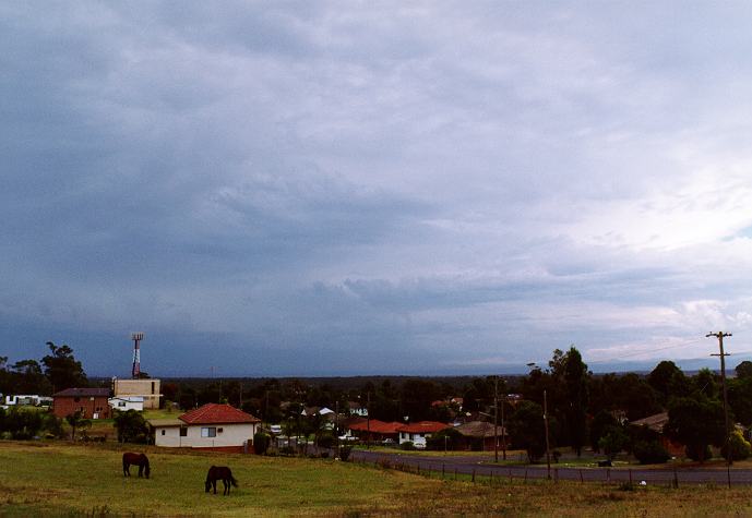 cumulonimbus thunderstorm_base : Riverstone, NSW   28 December 1996