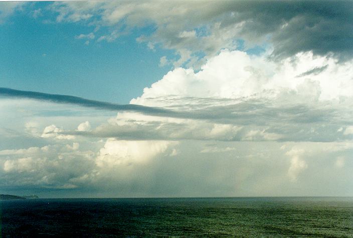 thunderstorm cumulonimbus_incus : Lennox Head, NSW   31 December 1996