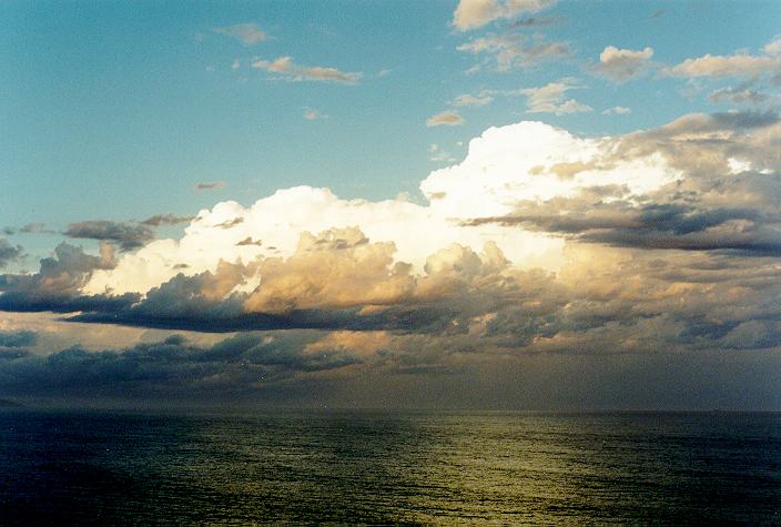 thunderstorm cumulonimbus_incus : Lennox Head, NSW   31 December 1996