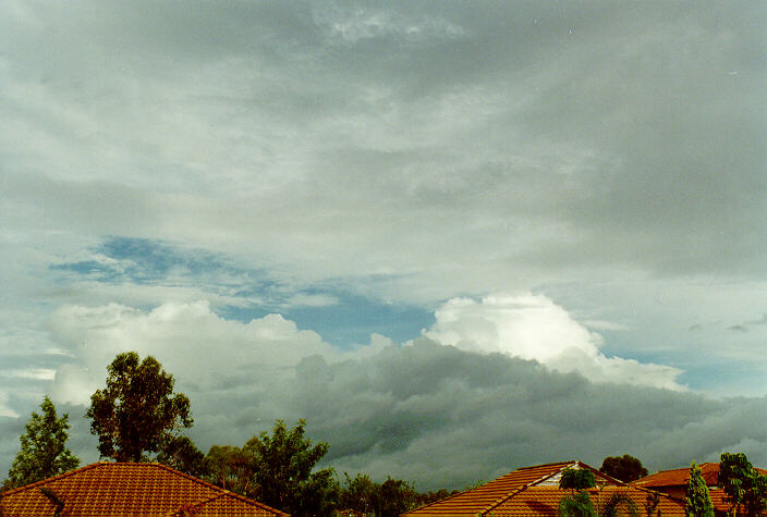 altostratus altostratus_cloud : Oakhurst, NSW   26 January 1997